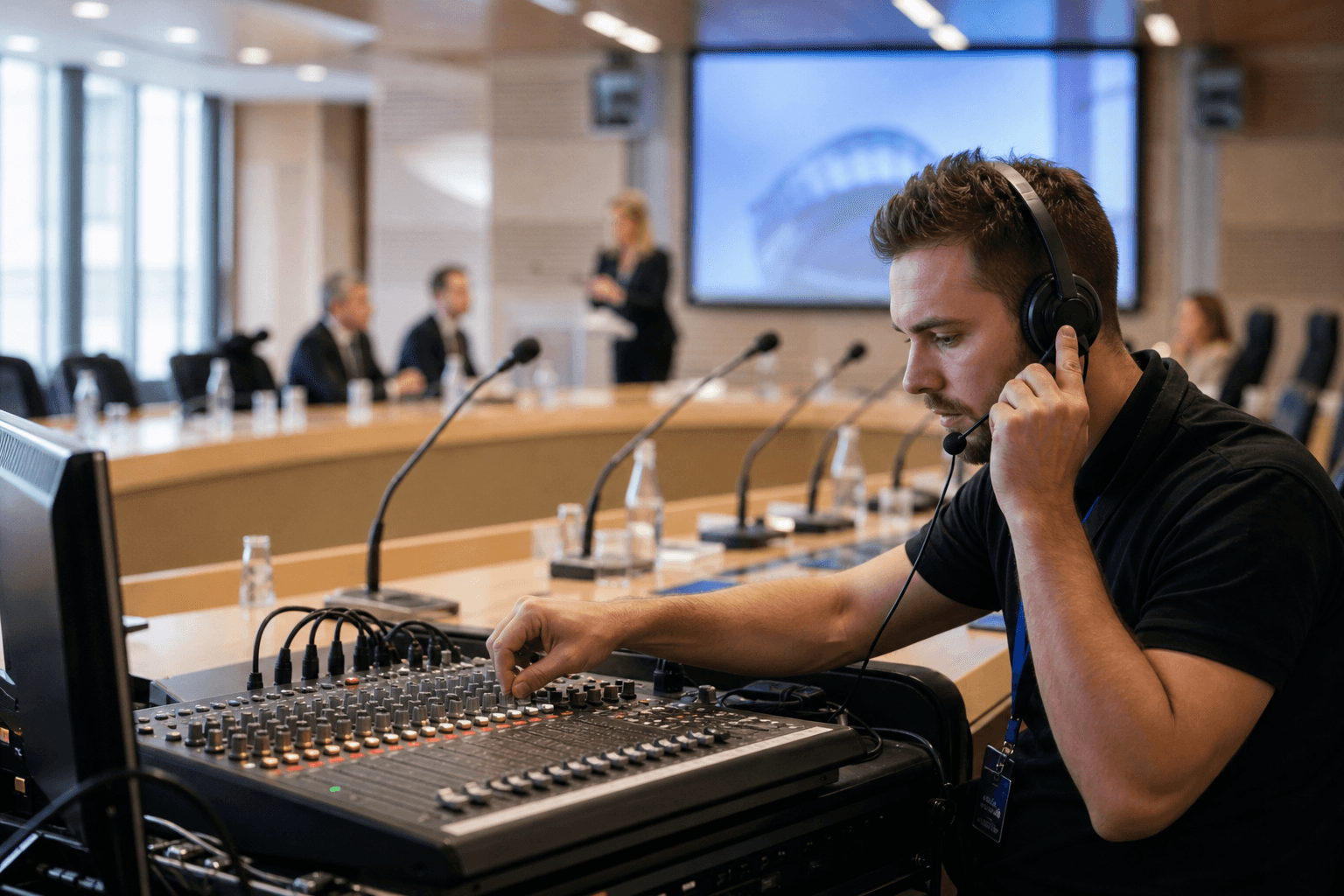 EU Conference and AV Technician Day-to-Day