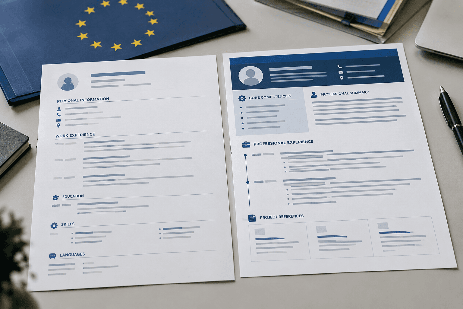 Europass CV or Tender Template: The Right Format for EU Work